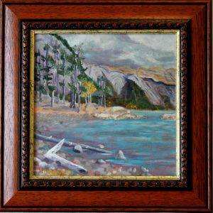 By the lake - framed By the lake - framed
