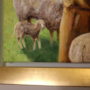 He tends his flock- detail He tends his flock- detail