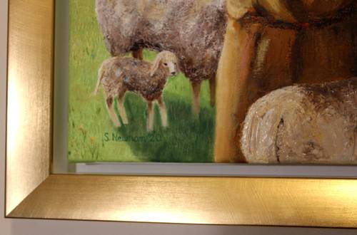 He tends his flock- detail He tends his flock- detail