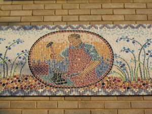 The Forge mosaic, Buxted