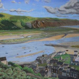 View over Barmouth