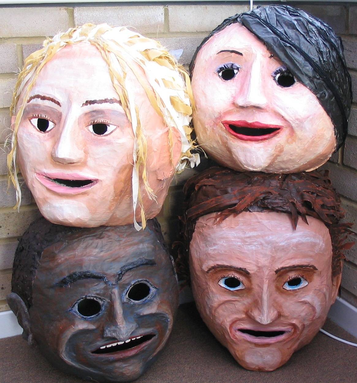 Love Actually heads